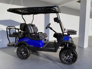 Blue Renegade Recon Lithium Golf Cart 02